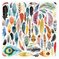 Feathers 500 Piece Foil Puzzle