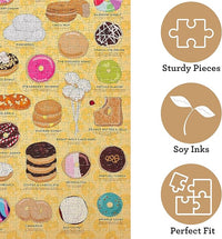 Donut Lover's 500 Piece Jigsaw Puzzle