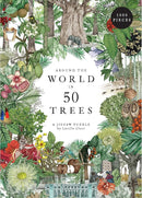 Around the World in 50 Trees Puzzle: 1000 Pieces