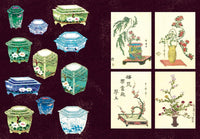 Japanese Flowers: A Little Sticker Book