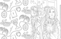 Harry Potter: Hufflepuff House Pride: The Official Colouring Book