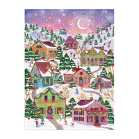 Snowcap Village 1000 Piece Foil Puzzle