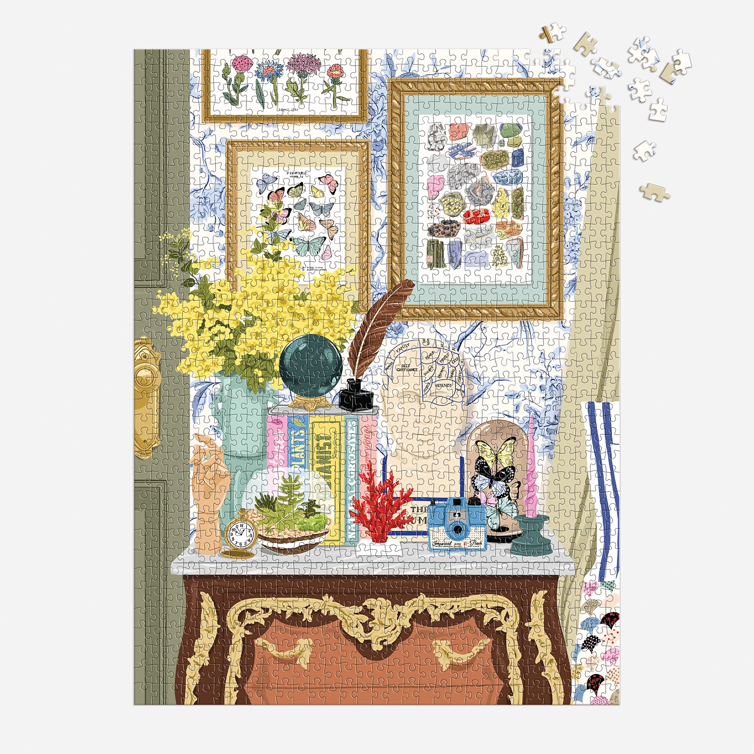 Curiosities Square Jigsaw Puzzle 1000 Pieces