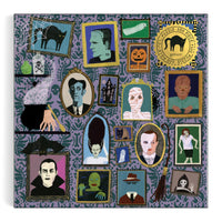 Spooky Portraits 500 Piece Foil Puzzle