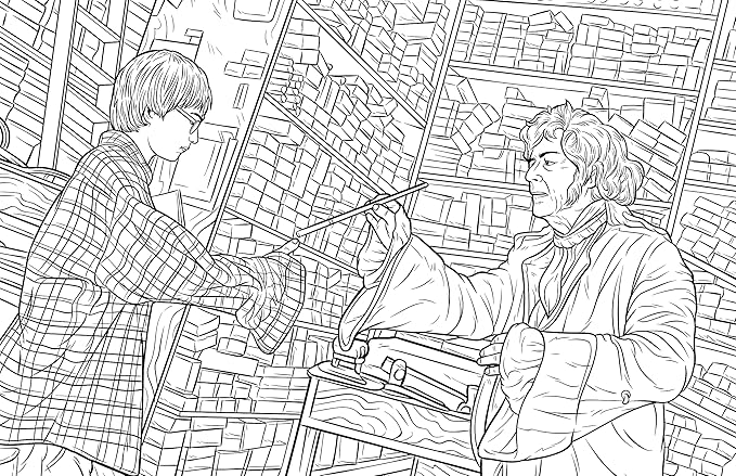 Harry Potter: Ravenclaw House Pride: The Official Colouring Book