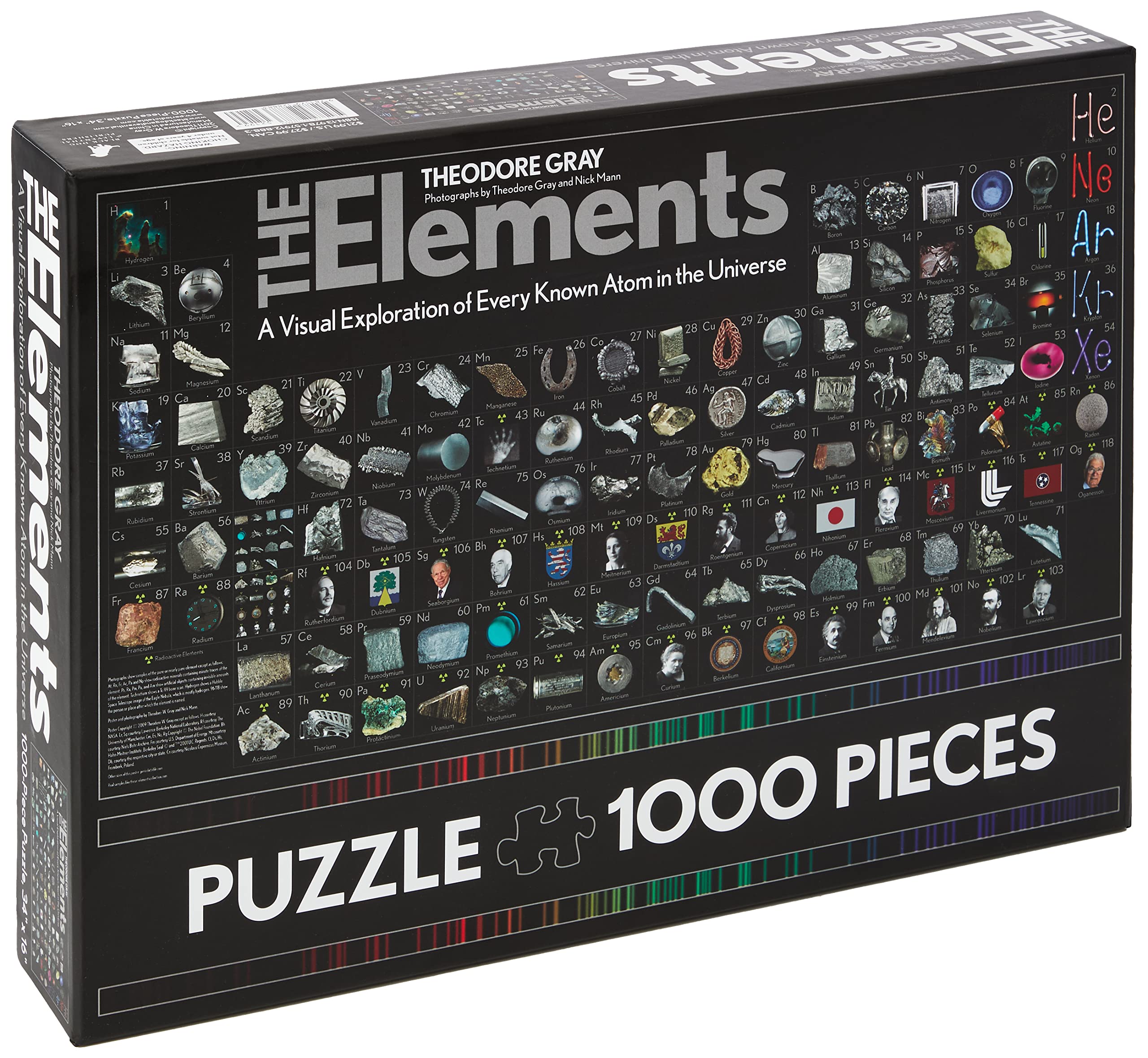 The Elements Jigsaw Puzzle: 1000 Pieces (BD&L)