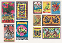 Vintage Matchboxes: A Little Sticker Book