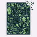 Occult and Curious 1000 Piece Glow in the Dark Puzzle