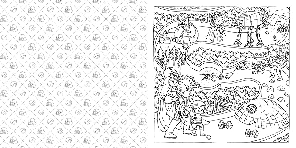 Darth Vader and Family Coloring Book