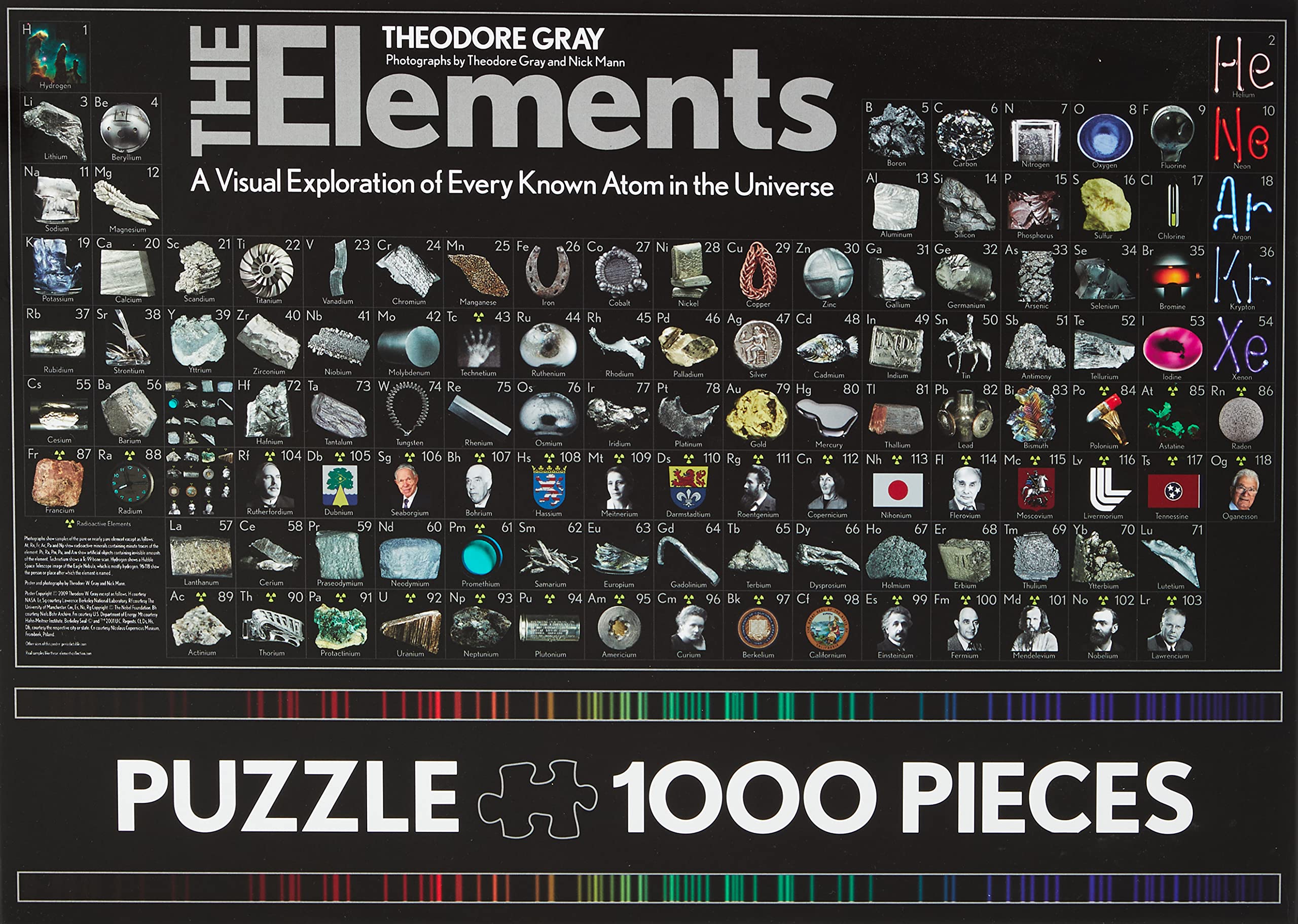 The Elements Jigsaw Puzzle: 1000 Pieces (BD&L)