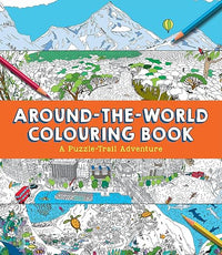 Around-the-World Colouring Book