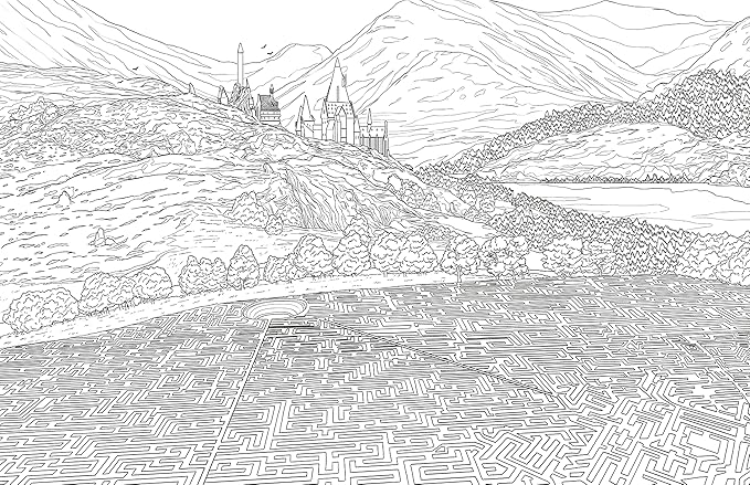 Harry Potter: Hufflepuff House Pride: The Official Colouring Book