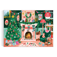 Cozy By The Fireplace – 1000 Piece Jigsaw Puzzle