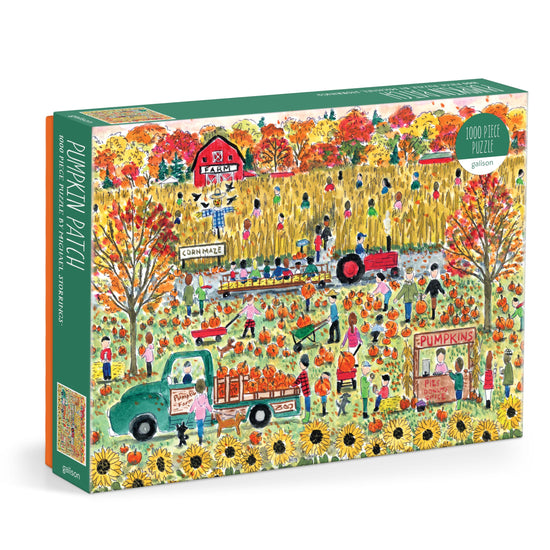 Pumpkin Patch – 1000 Piece Michael Storrings Jigsaw Puzzle