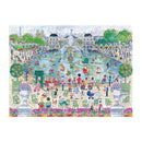 Springtime In Paris – 1000 Piece Michael Storrings Puzzle Featuring The Ornamental Grand Bassin Pond In The Spring, Floral Shades