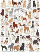 Dog Lovers Jigsaw Puzzle, White, 1000 Piece