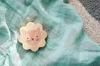 Petit Collage Friends Lion Rattle