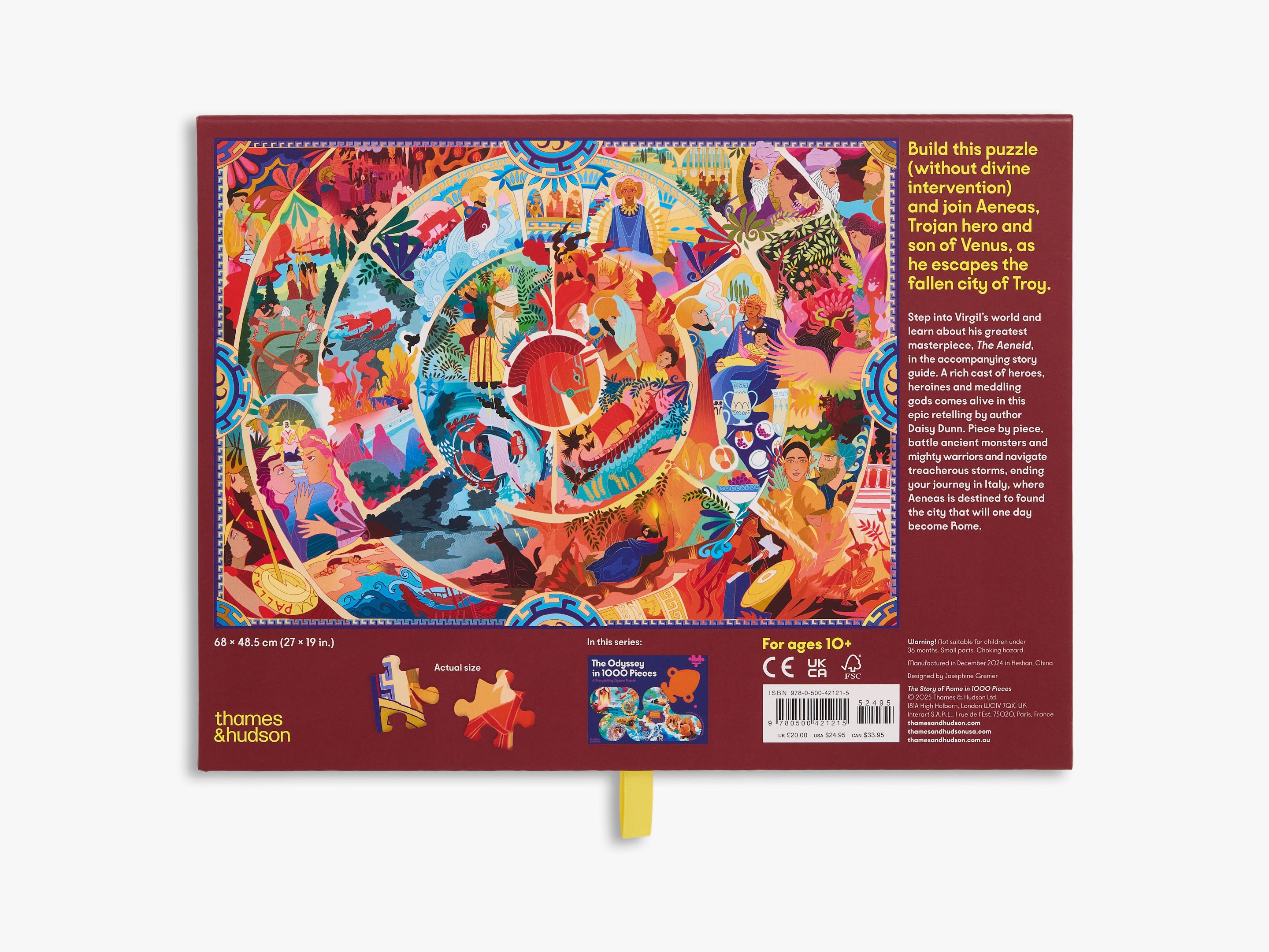 The Story of Rome in 1000 Pieces: A Narrative Jigsaw Puzzle