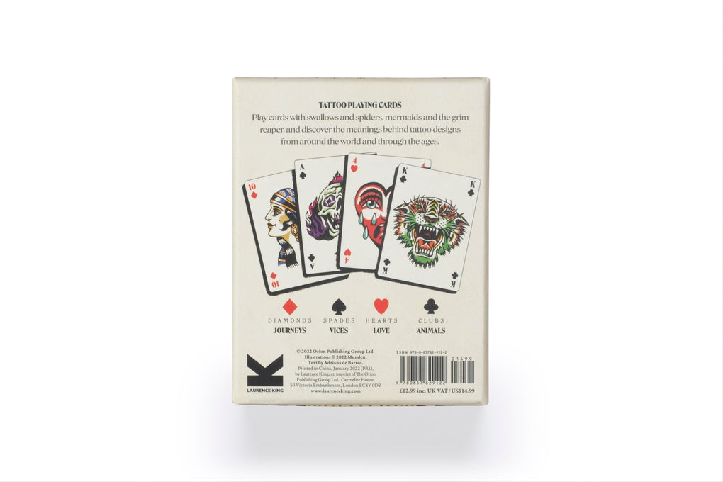 Tattoo Playing Cards