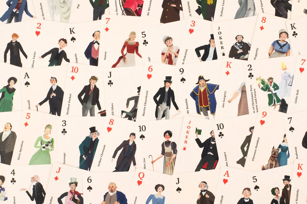 Charles Dickens Playing Cards