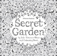 Secret Garden - An Inky Treasure Hunt and Colouring Book