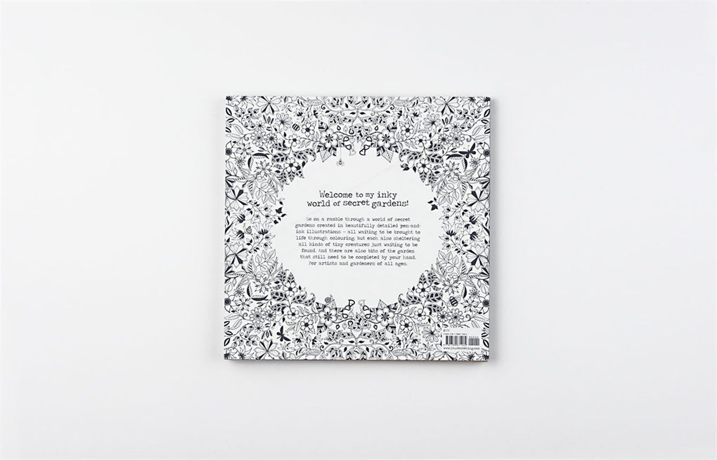Secret Garden - An Inky Treasure Hunt and Colouring Book