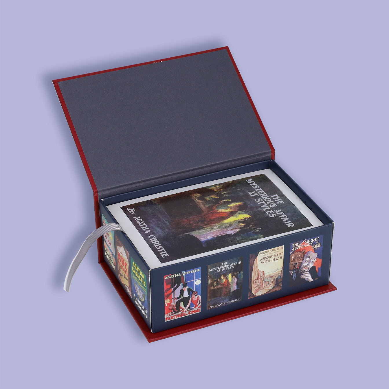 Agatha Christie Classic Book Covers: 100 Postcards