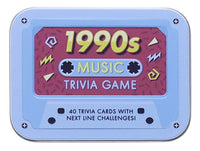 1990s Music Trivia Card Game