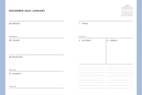 Studio Ghibli My Neighbor Totoro 2027 12-Month Weekly Planner