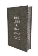 Charcoal Canvas One Line a Day - A Five-Year Memory Book