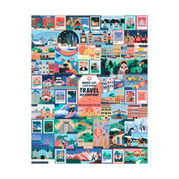 50 Awe-Inspiring Travel Destinations Bucket List 1000-Piece Puzzle