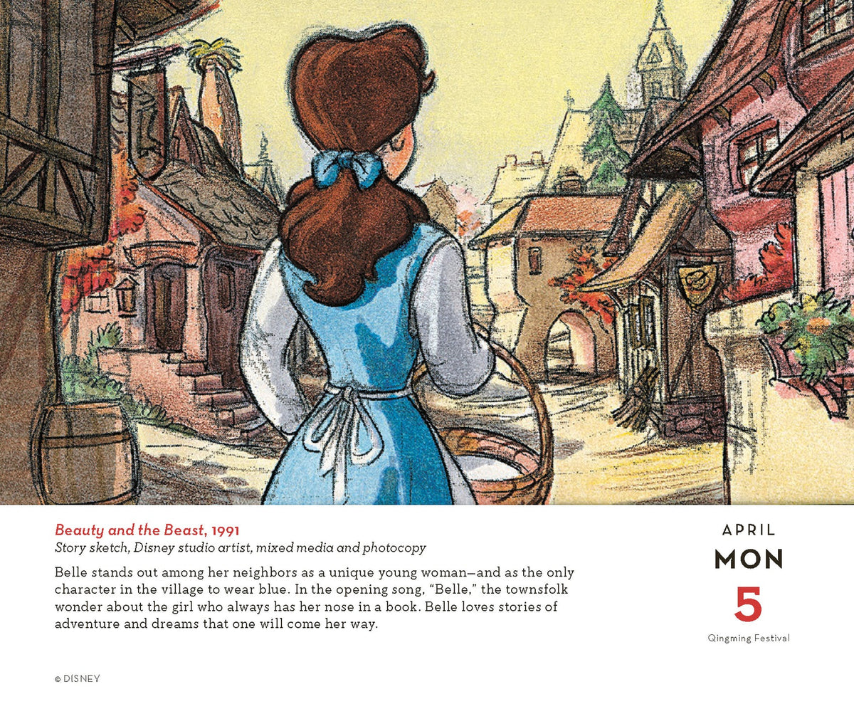 Disney A Year of Animation 2027 Daily Calendar