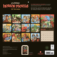 Classic Horror Movies 2027 Wall Calendar