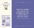 Agatha Christie 2027 Daily Calendar