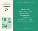 Agatha Christie 2027 Daily Calendar