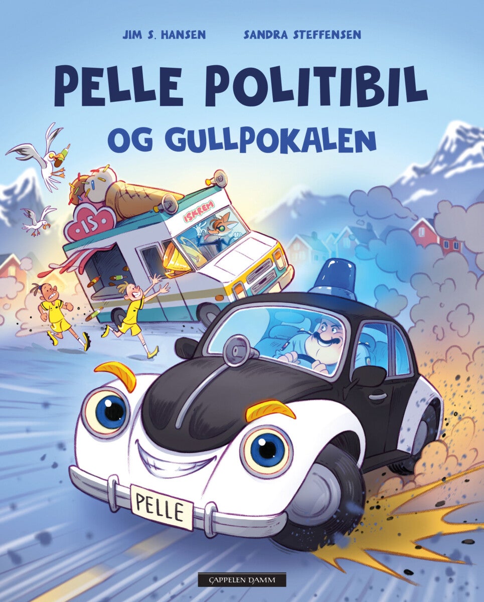 Pelle Politibil og gullpokalen