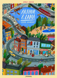 Arthur og Lama sitter barnevakt