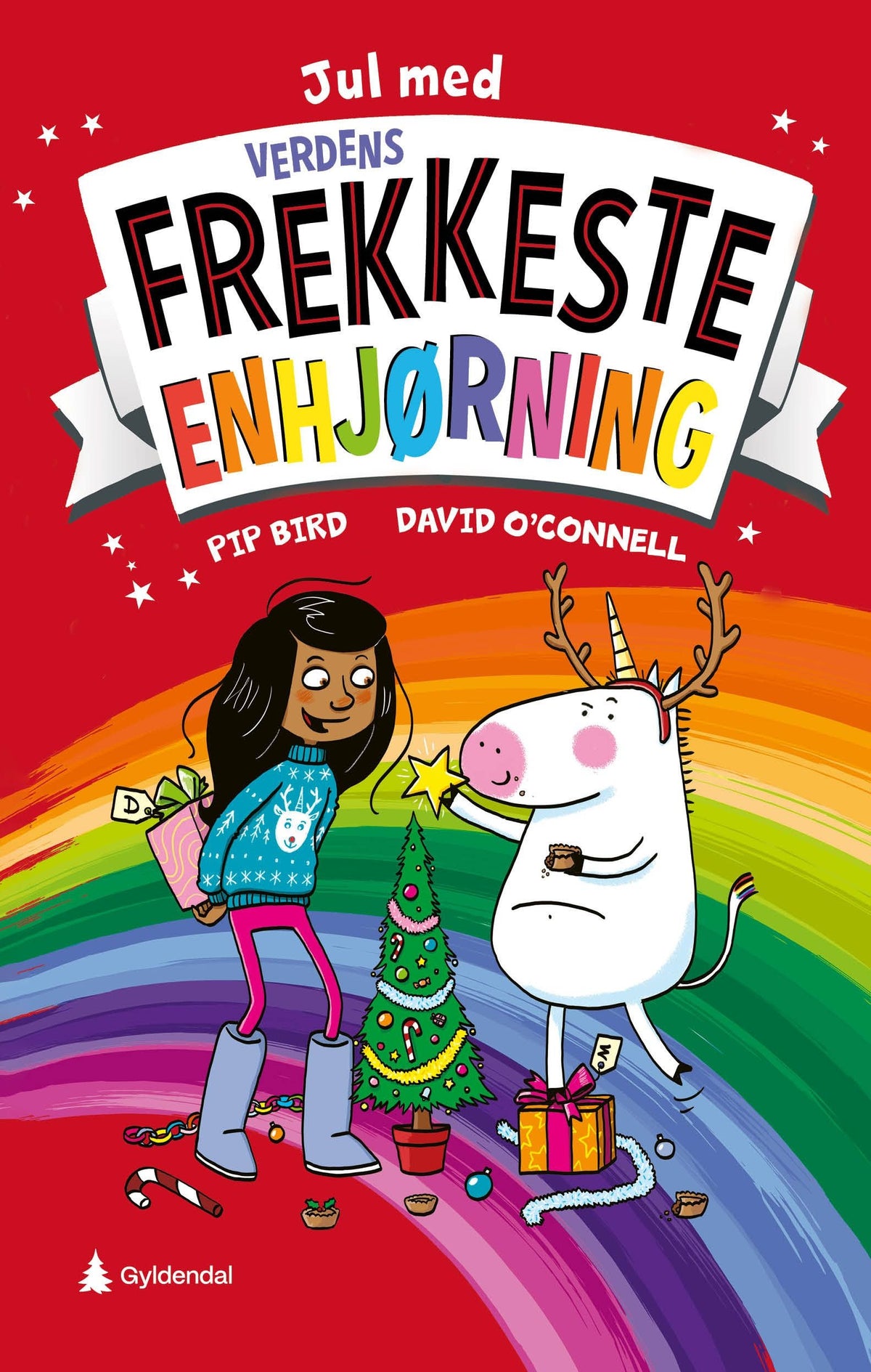Jul med verdens frekkeste enhjørning