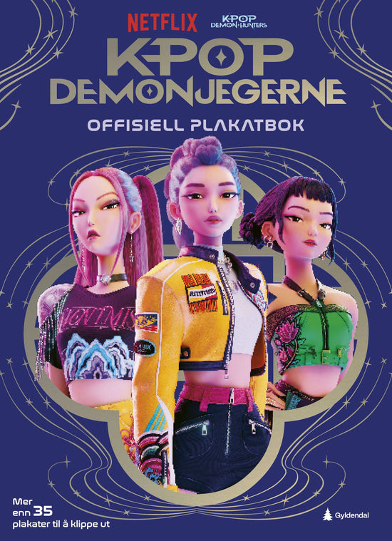 K-Pop demonjegerne - offisiell plakatbok