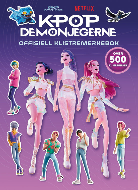 K-Pop demonjegerne - offisiell klistremerkebok