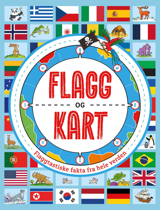 Flagg og kart