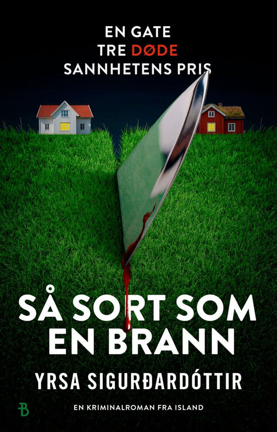 Så sort som en brann