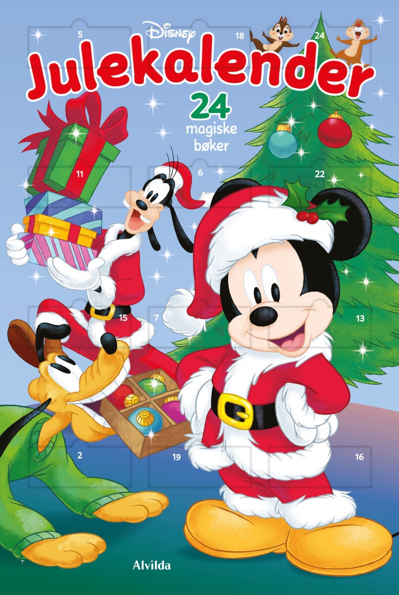 Disney julekalender - 24 magiske bøker