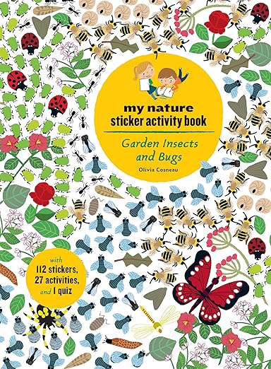 Garden Insects and Bugs: My Nature Sticker Activity Book: 1 (My Nature Sticker Activity Books)