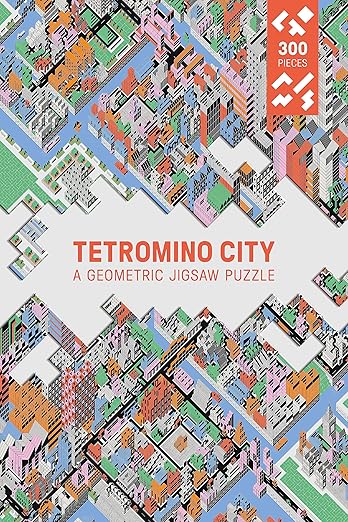 Tetromino City: A Geometric Jigsaw Puzzle (Magma for Laurence King)