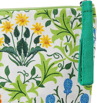 William Morris Celandine Embroidered Pouch
