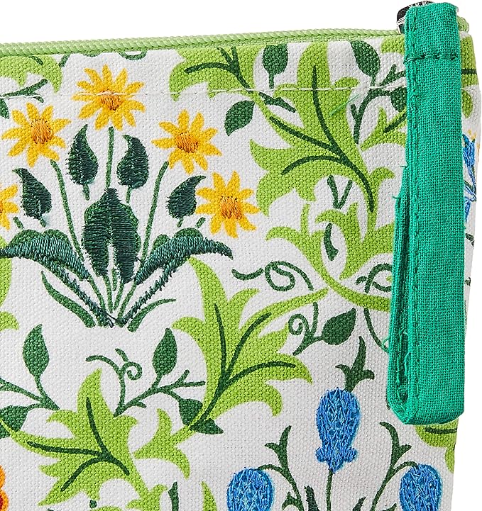 William Morris Celandine Embroidered Pouch