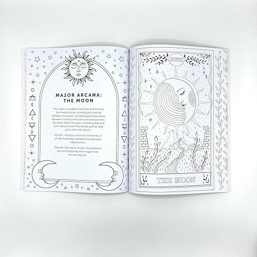 The Tarot Colouring Book