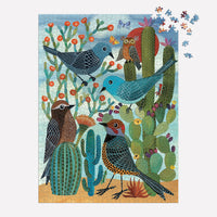 Desert Avian Friends 1000 Piece Puzzle