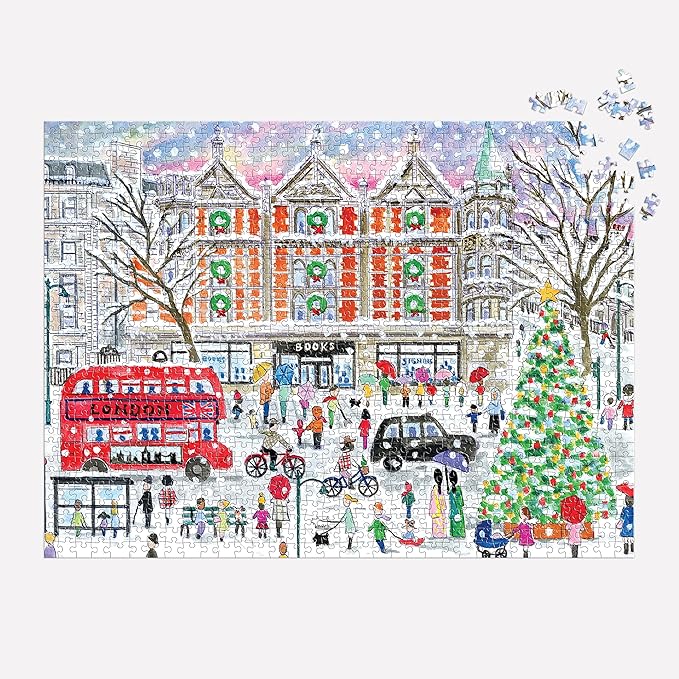 Michael Storrings Christmas In London 1000 Piece Puzzle